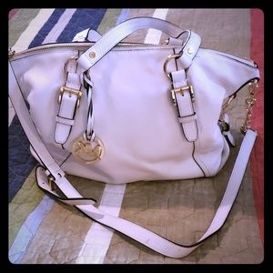 Michael Kors white purse